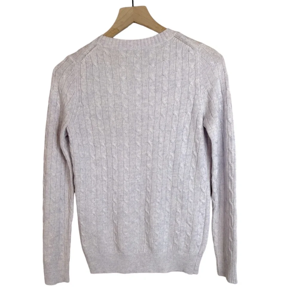 J. Crew Cambridge Wool Purple Sweater